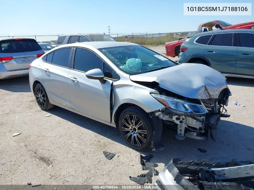 1G1BC5SM1J7188106 2018 Chevrolet Cruze Ls Auto