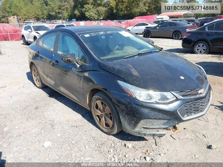 2018 Chevrolet Cruze Ls Auto VIN: 1G1BC5SM5J7148885 Lot: 40723270