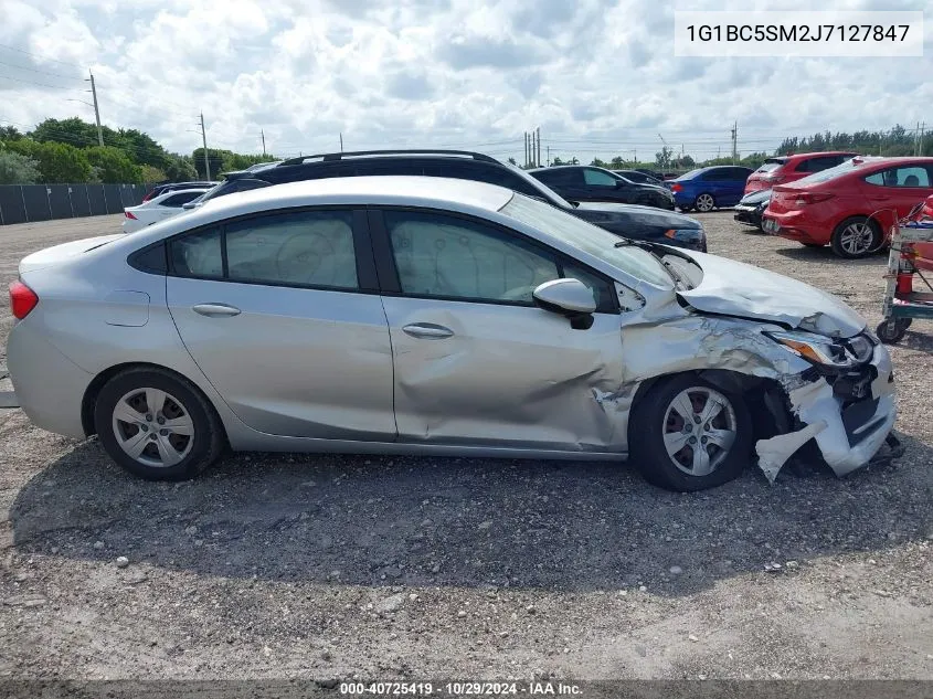 1G1BC5SM2J7127847 2018 Chevrolet Cruze Ls Auto