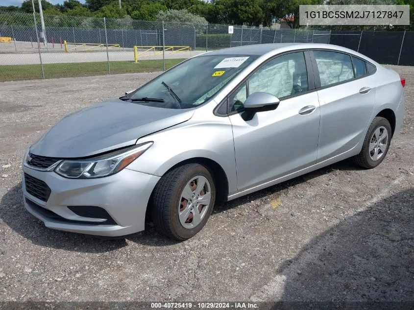 1G1BC5SM2J7127847 2018 Chevrolet Cruze Ls Auto