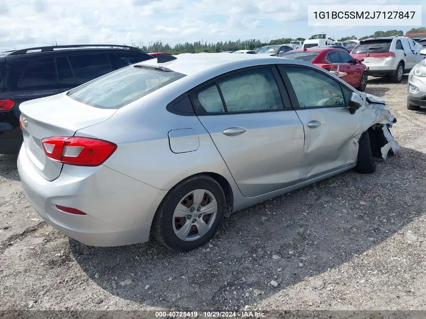 1G1BC5SM2J7127847 2018 Chevrolet Cruze Ls Auto