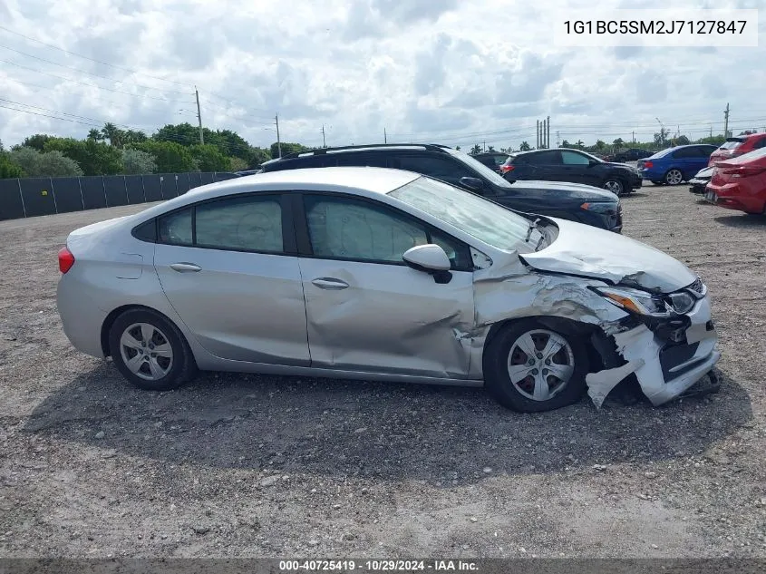 1G1BC5SM2J7127847 2018 Chevrolet Cruze Ls Auto