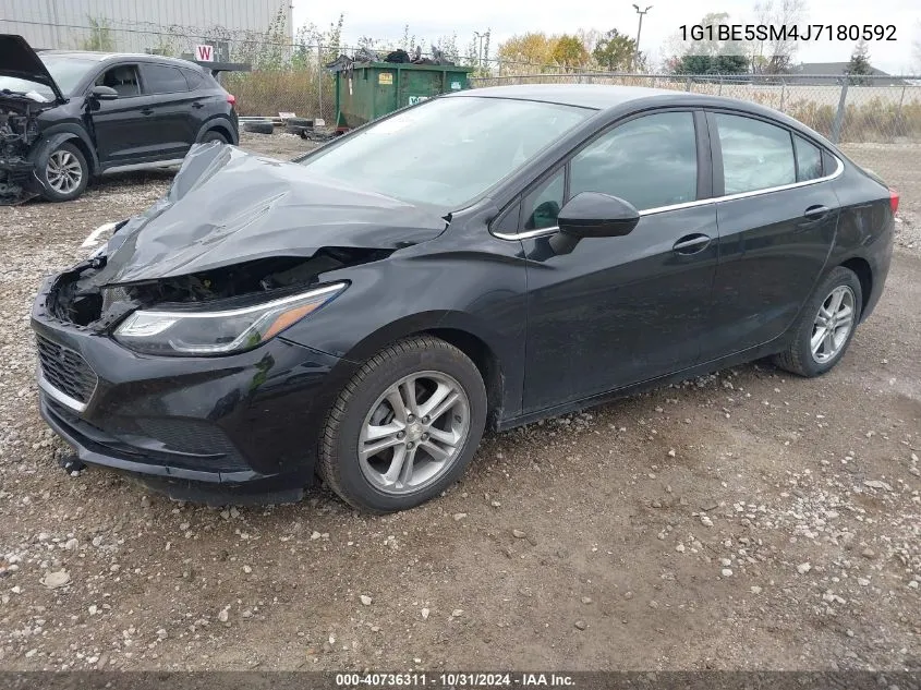 2018 Chevrolet Cruze Lt Auto VIN: 1G1BE5SM4J7180592 Lot: 40736311