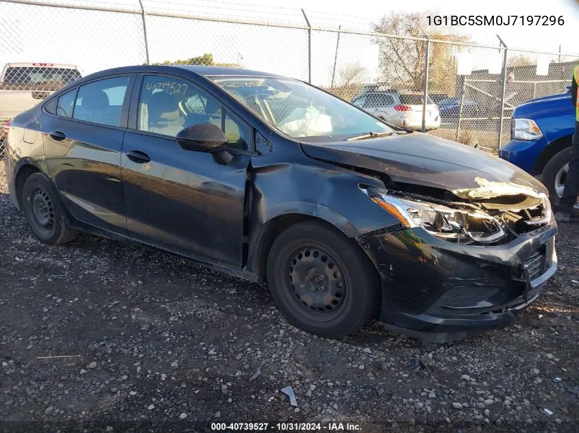 2018 Chevrolet Cruze Ls Auto VIN: 1G1BC5SM0J7197296 Lot: 40739527