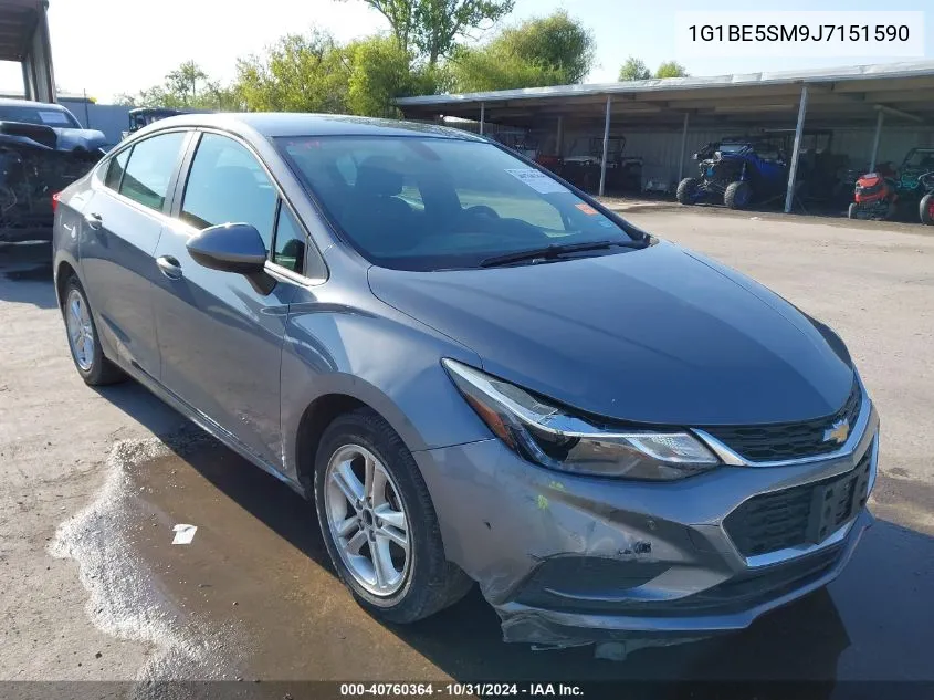 2018 Chevrolet Cruze Lt Auto VIN: 1G1BE5SM9J7151590 Lot: 40760364