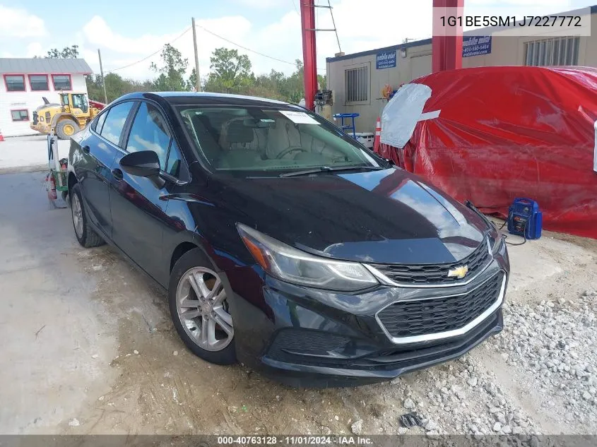 2018 Chevrolet Cruze Lt Auto VIN: 1G1BE5SM1J7227772 Lot: 40763128