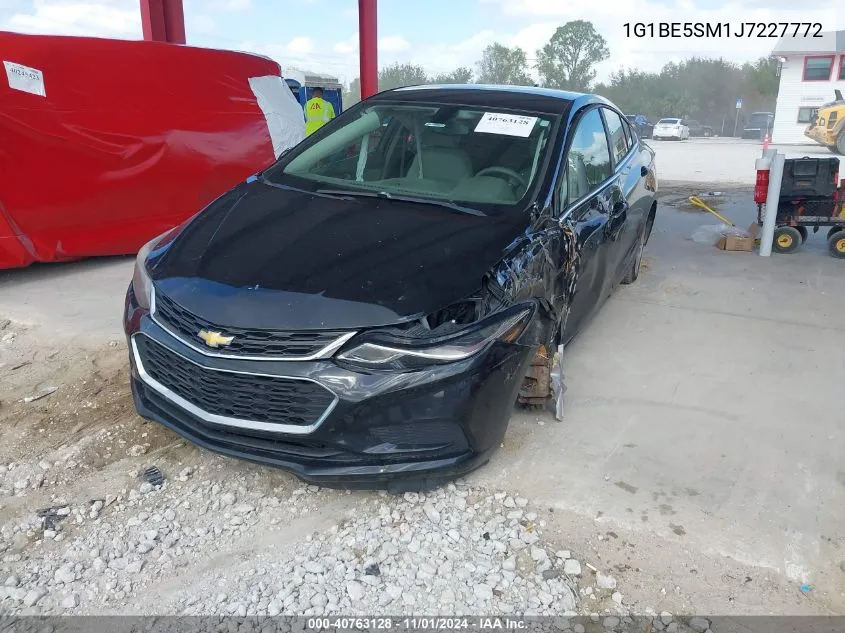 2018 Chevrolet Cruze Lt Auto VIN: 1G1BE5SM1J7227772 Lot: 40763128