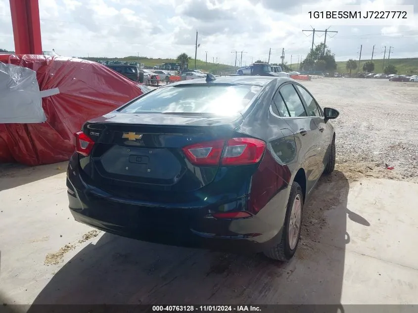 2018 Chevrolet Cruze Lt Auto VIN: 1G1BE5SM1J7227772 Lot: 40763128