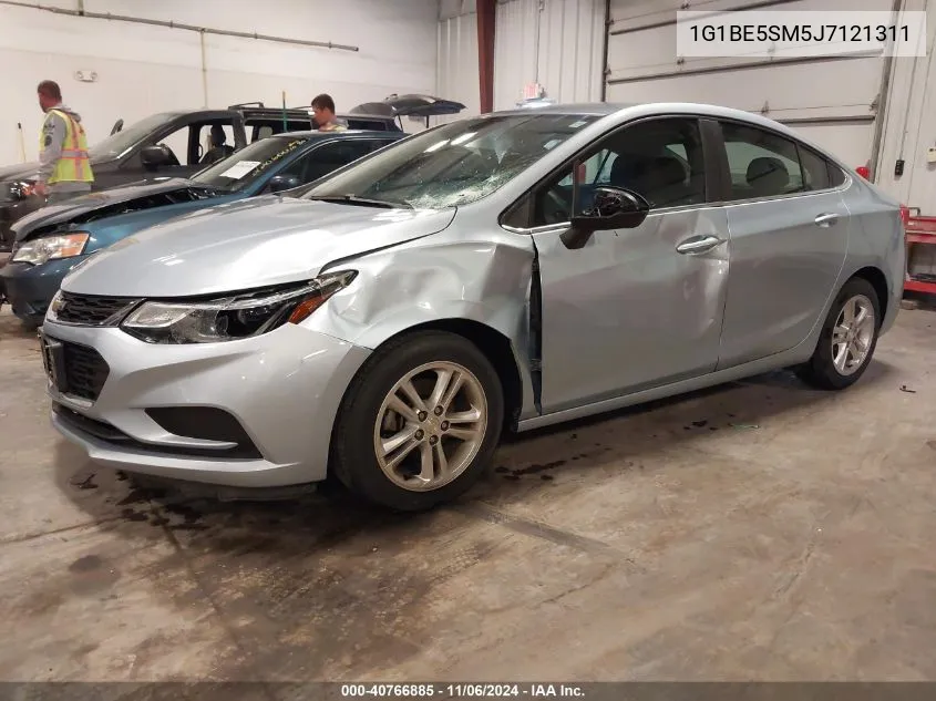 2018 Chevrolet Cruze Lt Auto VIN: 1G1BE5SM5J7121311 Lot: 40766885