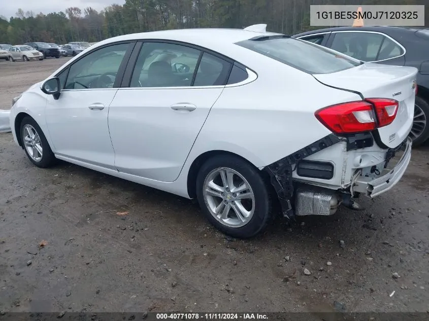 2018 Chevrolet Cruze Lt VIN: 1G1BE5SM0J7120325 Lot: 40771078