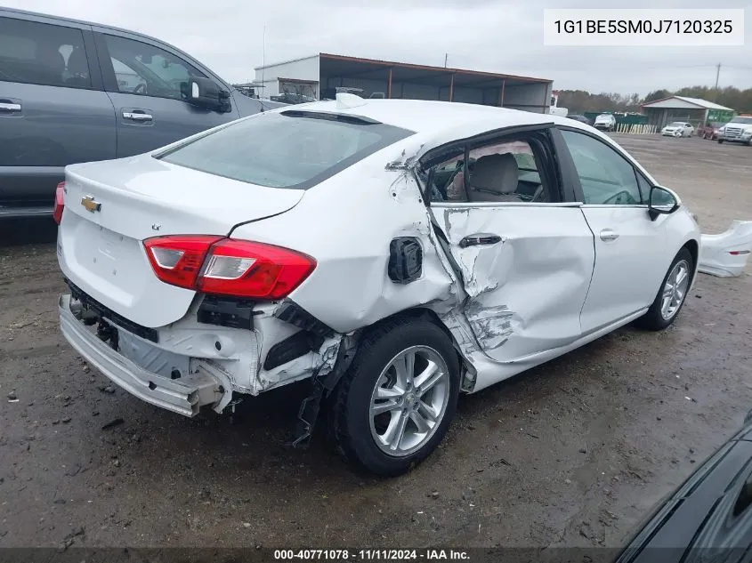 2018 Chevrolet Cruze Lt VIN: 1G1BE5SM0J7120325 Lot: 40771078