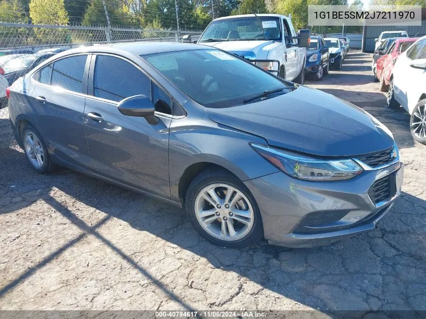 2018 Chevrolet Cruze Lt Auto VIN: 1G1BE5SM2J7211970 Lot: 40794617