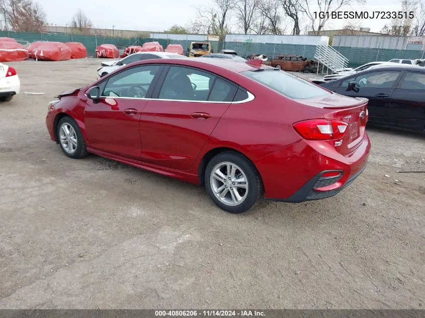 2018 Chevrolet Cruze Lt Auto VIN: 1G1BE5SM0J7233515 Lot: 40806206