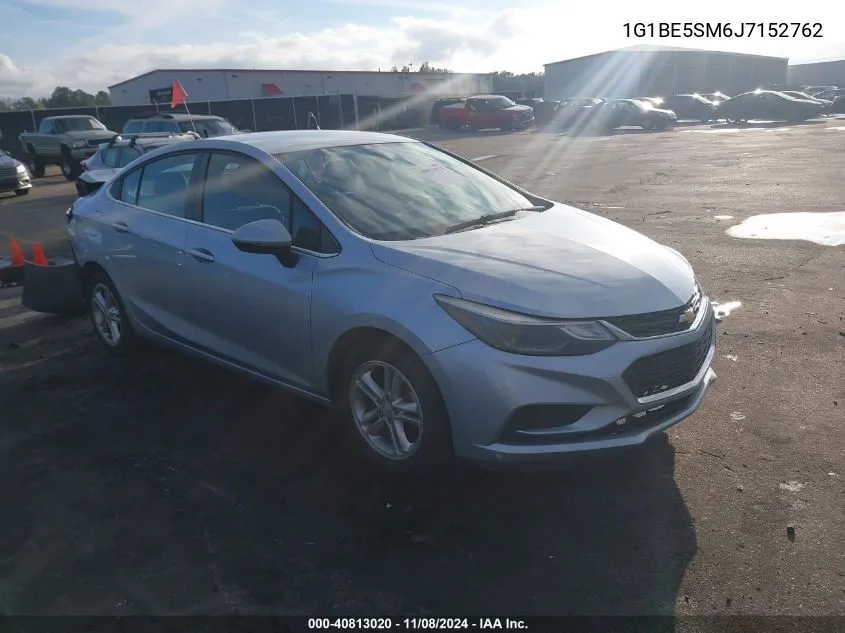 2018 Chevrolet Cruze Lt Auto VIN: 1G1BE5SM6J7152762 Lot: 40813020