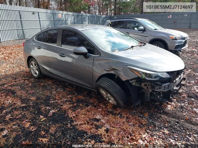 2018 Chevrolet Cruze Lt Auto VIN: 1G1BE5SM2J7124697 Lot: 40821938