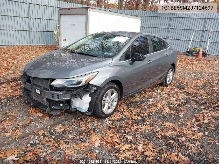 2018 Chevrolet Cruze Lt Auto VIN: 1G1BE5SM2J7124697 Lot: 40821938