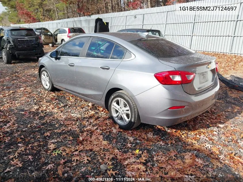 2018 Chevrolet Cruze Lt Auto VIN: 1G1BE5SM2J7124697 Lot: 40821938