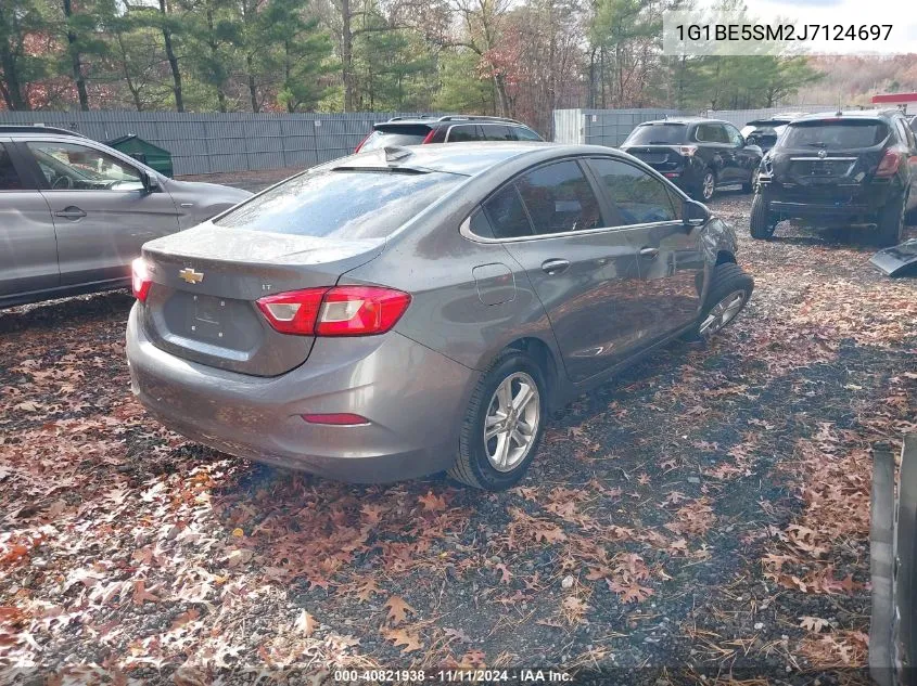 2018 Chevrolet Cruze Lt Auto VIN: 1G1BE5SM2J7124697 Lot: 40821938