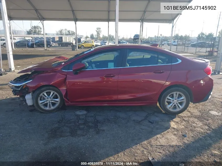 2018 Chevrolet Cruze Lt Auto VIN: 1G1BE5SM5J7145902 Lot: 40835078