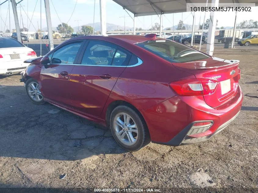 2018 Chevrolet Cruze Lt Auto VIN: 1G1BE5SM5J7145902 Lot: 40835078