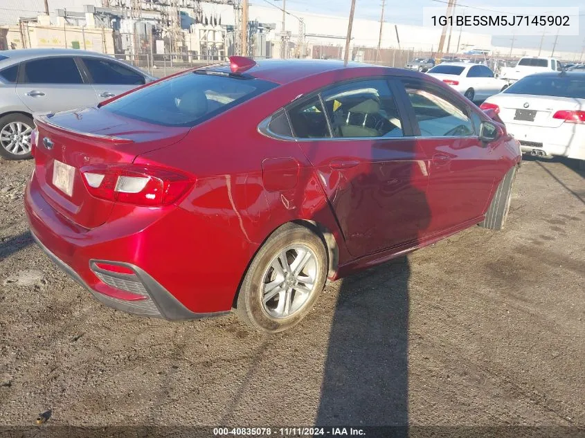 2018 Chevrolet Cruze Lt Auto VIN: 1G1BE5SM5J7145902 Lot: 40835078