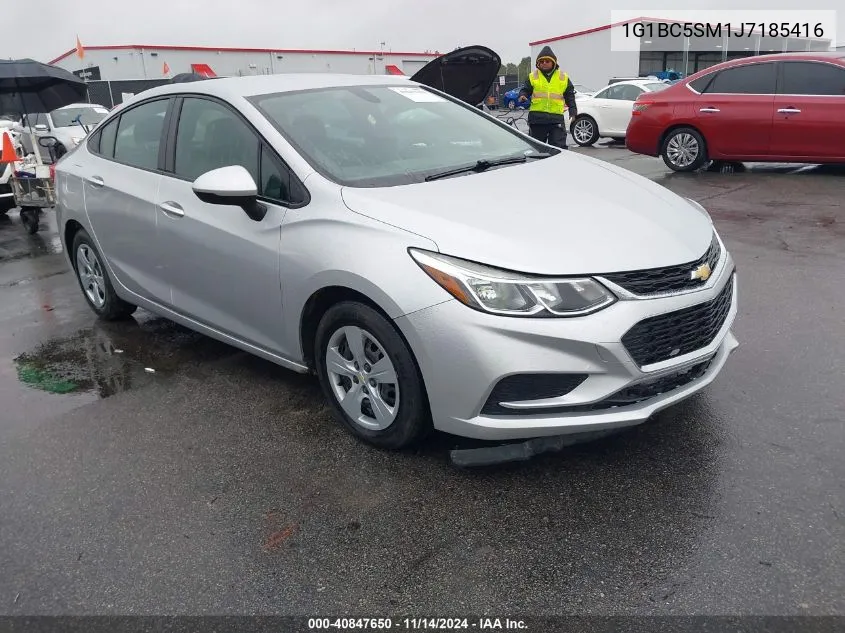 2018 Chevrolet Cruze Ls Auto VIN: 1G1BC5SM1J7185416 Lot: 40847650