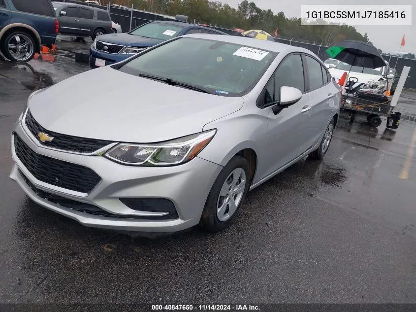 2018 Chevrolet Cruze Ls Auto VIN: 1G1BC5SM1J7185416 Lot: 40847650