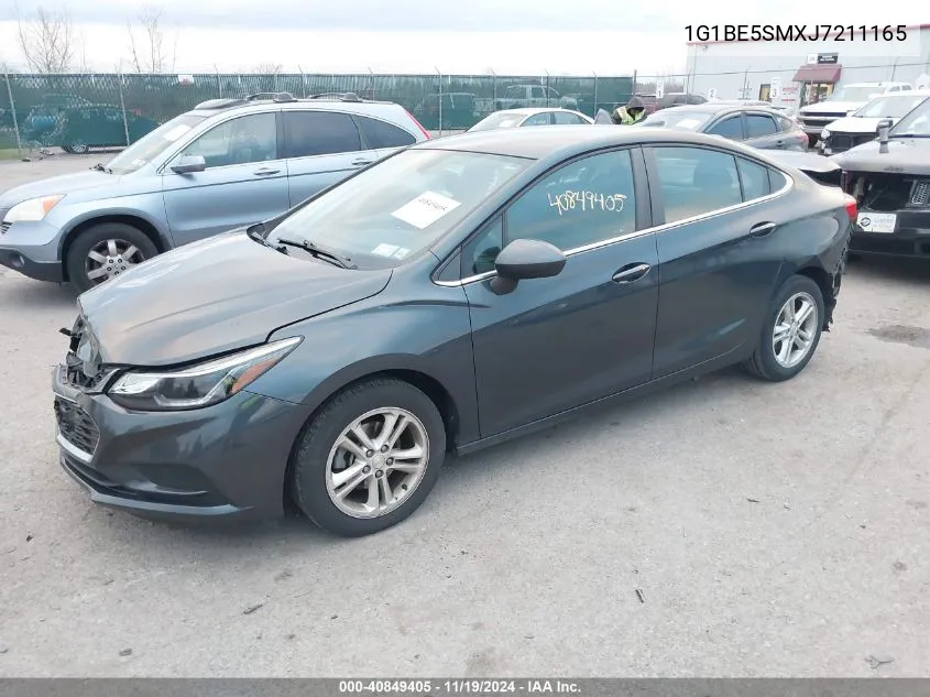 2018 Chevrolet Cruze Lt Auto VIN: 1G1BE5SMXJ7211165 Lot: 40849405