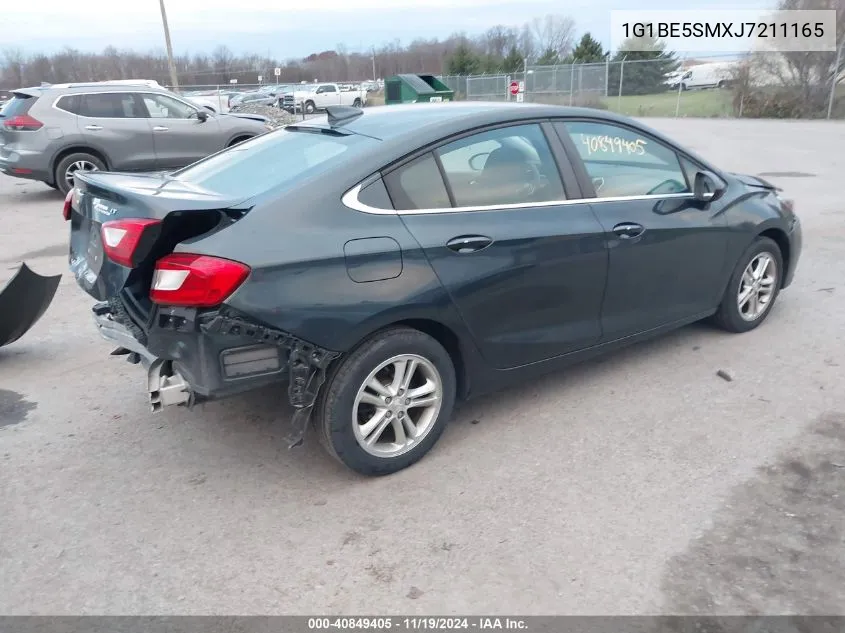 2018 Chevrolet Cruze Lt Auto VIN: 1G1BE5SMXJ7211165 Lot: 40849405