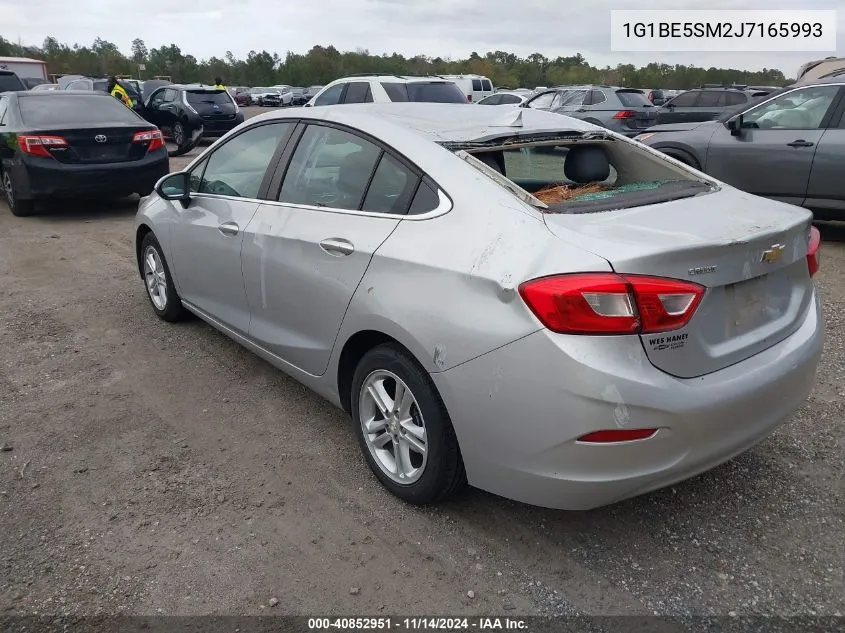 2018 Chevrolet Cruze Lt Auto VIN: 1G1BE5SM2J7165993 Lot: 40852951