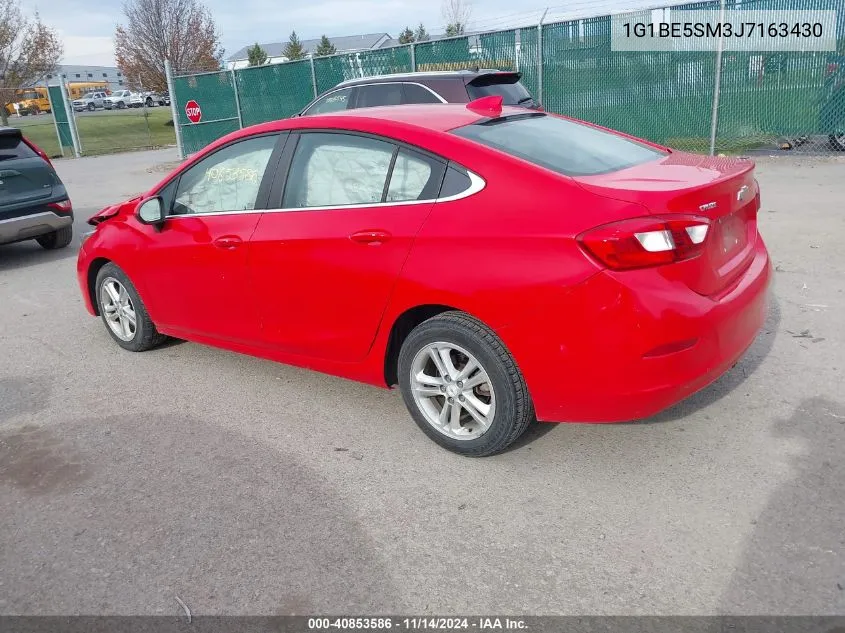 2018 Chevrolet Cruze Lt Auto VIN: 1G1BE5SM3J7163430 Lot: 40853586