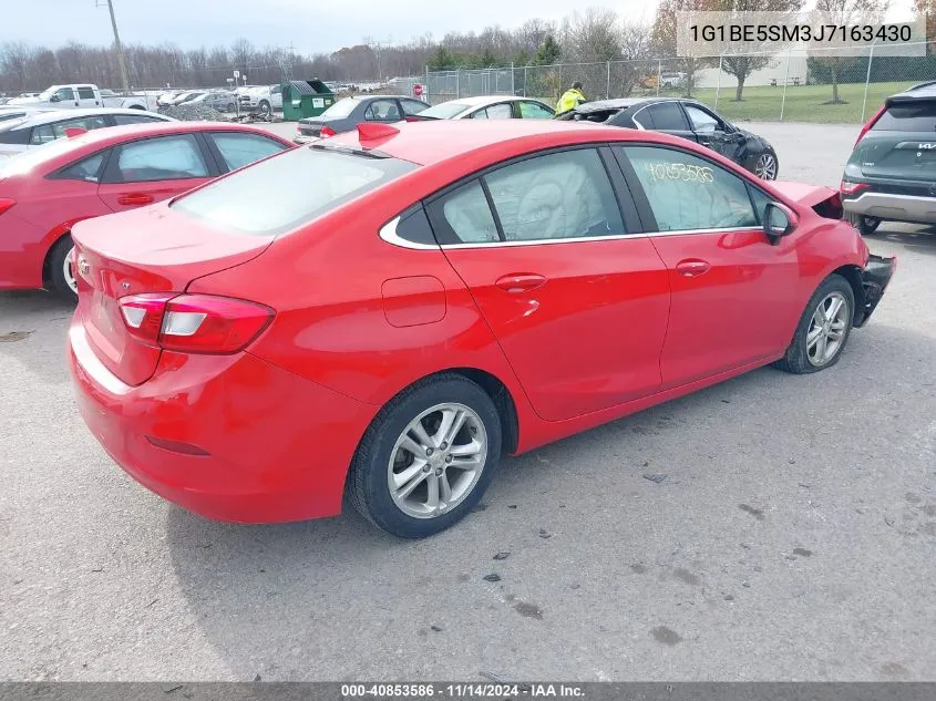 2018 Chevrolet Cruze Lt Auto VIN: 1G1BE5SM3J7163430 Lot: 40853586