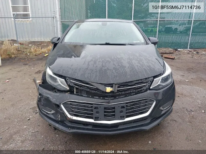 2018 Chevrolet Cruze Premier Auto VIN: 1G1BF5SM6J7114736 Lot: 40855128