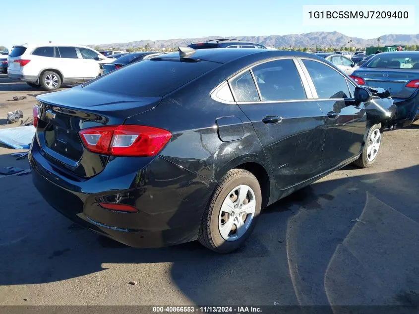 2018 Chevrolet Cruze Ls Auto VIN: 1G1BC5SM9J7209400 Lot: 40866553