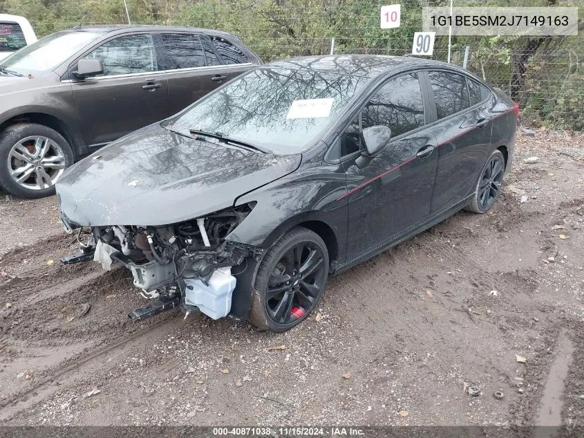 2018 Chevrolet Cruze Lt Auto VIN: 1G1BE5SM2J7149163 Lot: 40871038