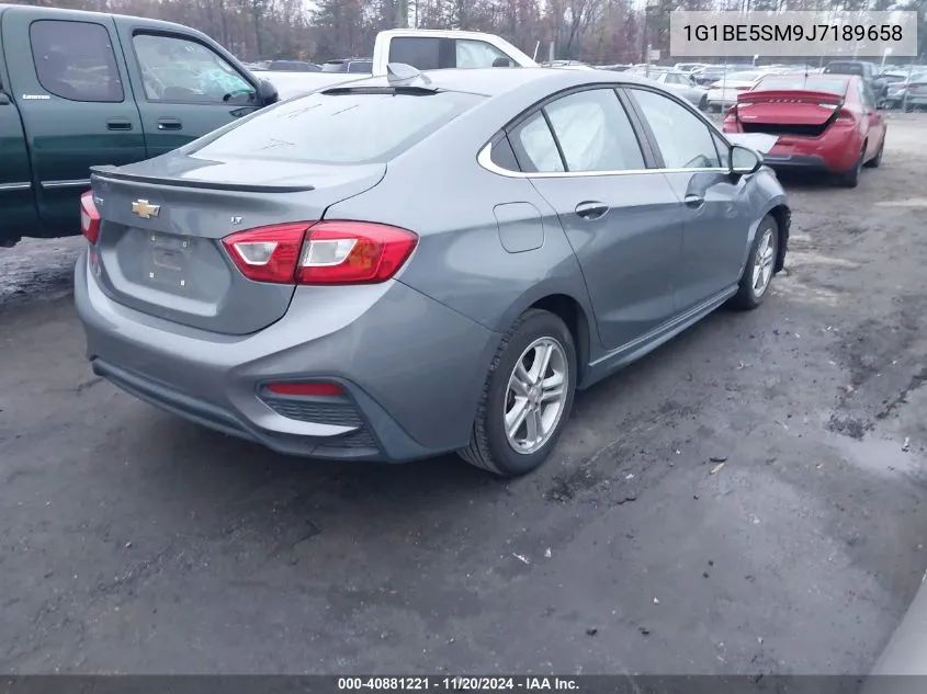 2018 Chevrolet Cruze Lt Auto VIN: 1G1BE5SM9J7189658 Lot: 40881221