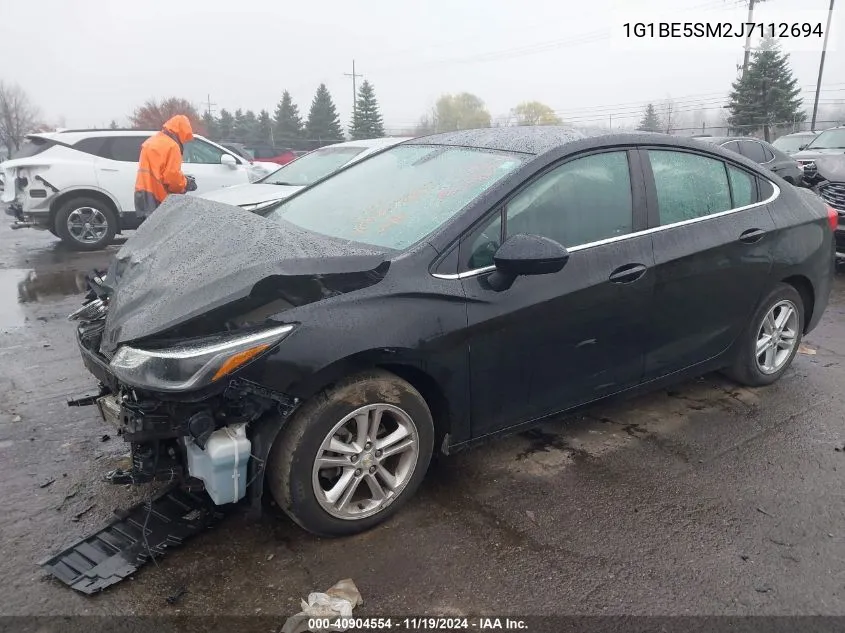 1G1BE5SM2J7112694 2018 Chevrolet Cruze Lt Auto