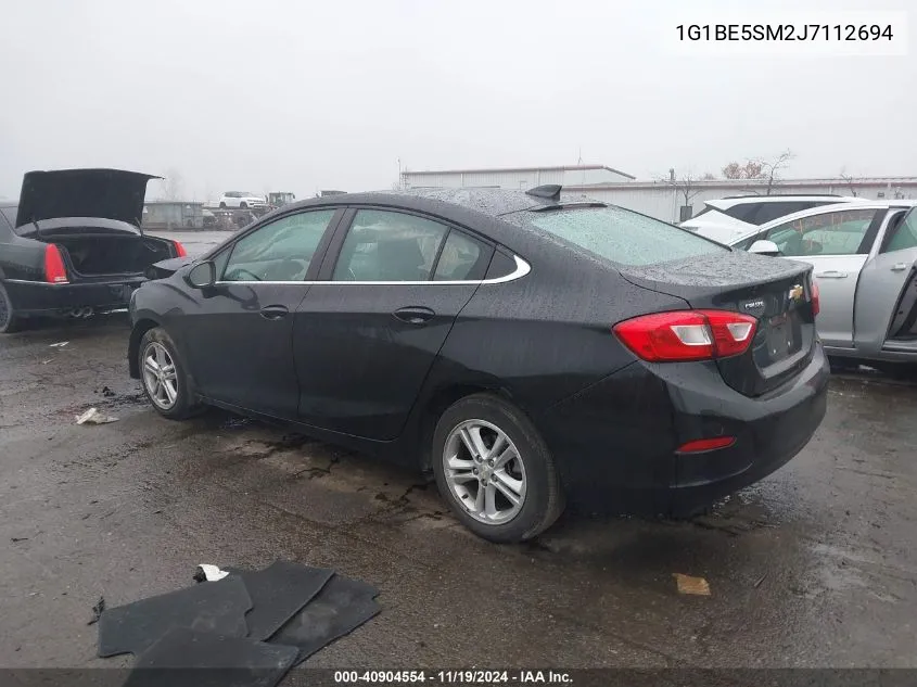 1G1BE5SM2J7112694 2018 Chevrolet Cruze Lt Auto