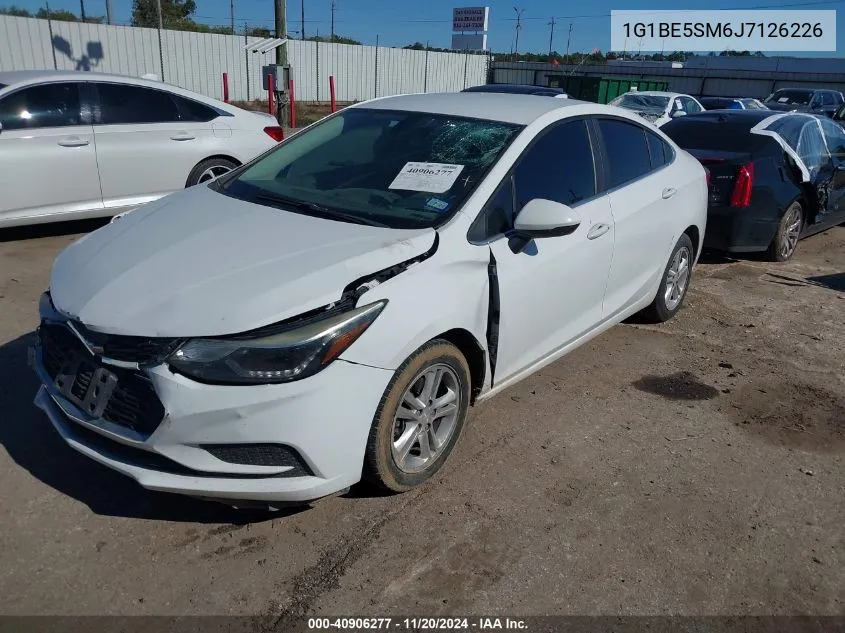 2018 Chevrolet Cruze Lt Auto VIN: 1G1BE5SM6J7126226 Lot: 40906277