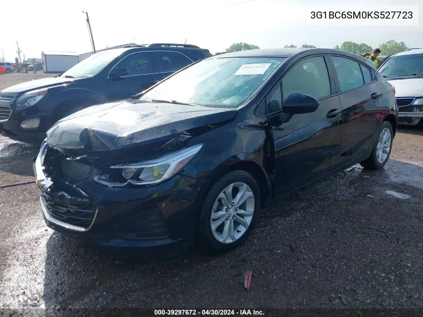 3G1BC6SM0KS527723 2019 Chevrolet Cruze Ls