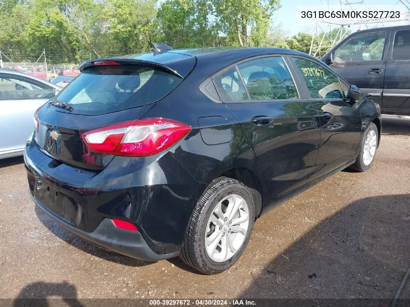 2019 Chevrolet Cruze Ls VIN: 3G1BC6SM0KS527723 Lot: 39297672