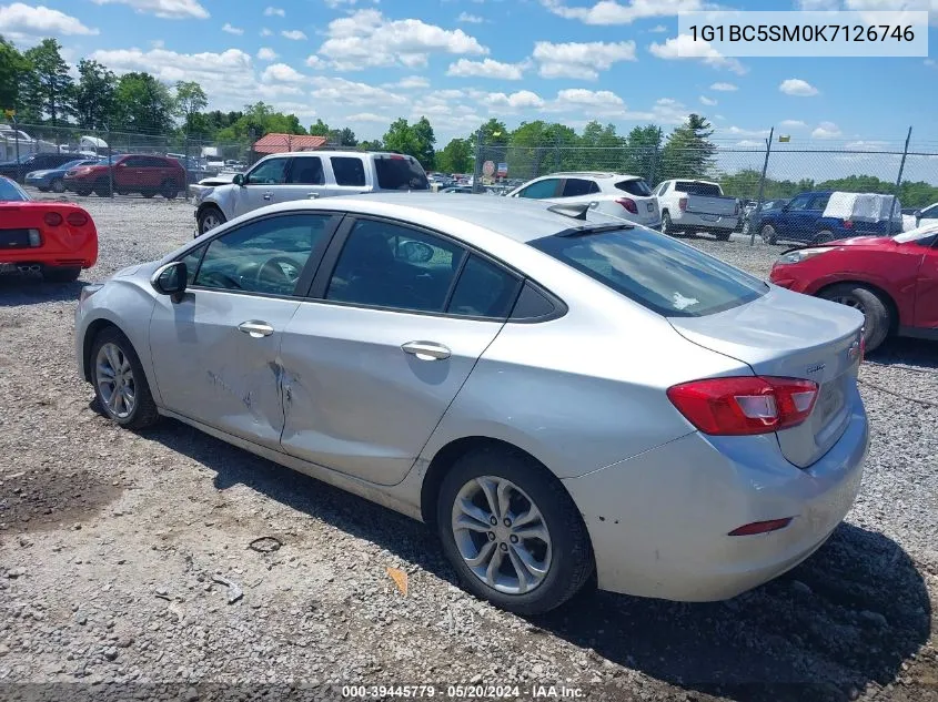 1G1BC5SM0K7126746 2019 Chevrolet Cruze Ls