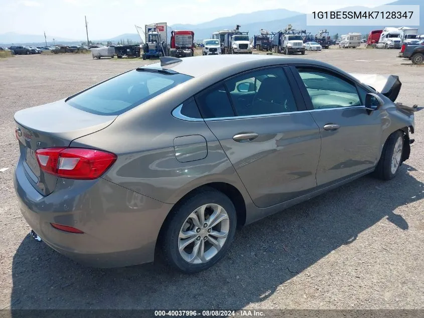 1G1BE5SM4K7128347 2019 Chevrolet Cruze Lt