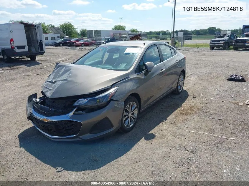 1G1BE5SM8K7124818 2019 Chevrolet Cruze Lt