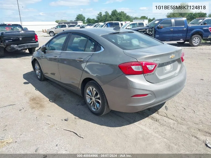 2019 Chevrolet Cruze Lt VIN: 1G1BE5SM8K7124818 Lot: 40054966