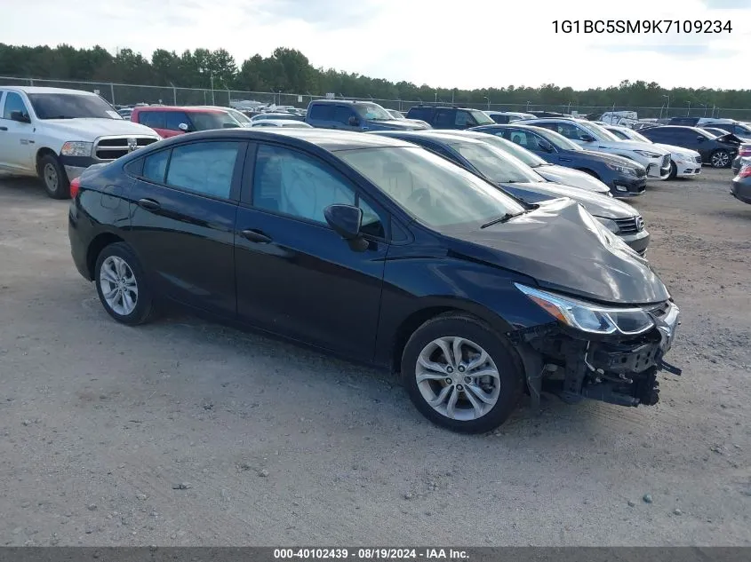 1G1BC5SM9K7109234 2019 Chevrolet Cruze Ls