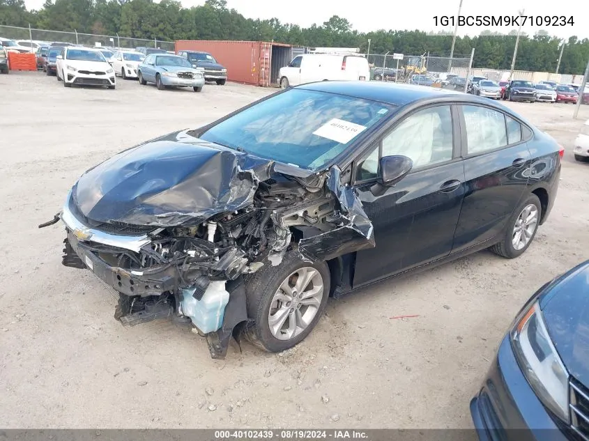 1G1BC5SM9K7109234 2019 Chevrolet Cruze Ls