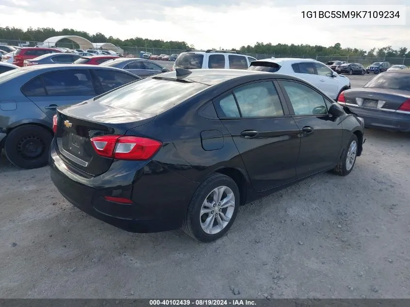 1G1BC5SM9K7109234 2019 Chevrolet Cruze Ls