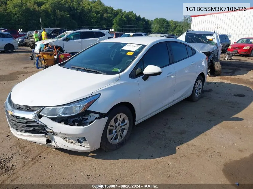 2019 Chevrolet Cruze Ls VIN: 1G1BC5SM3K7106426 Lot: 40169887