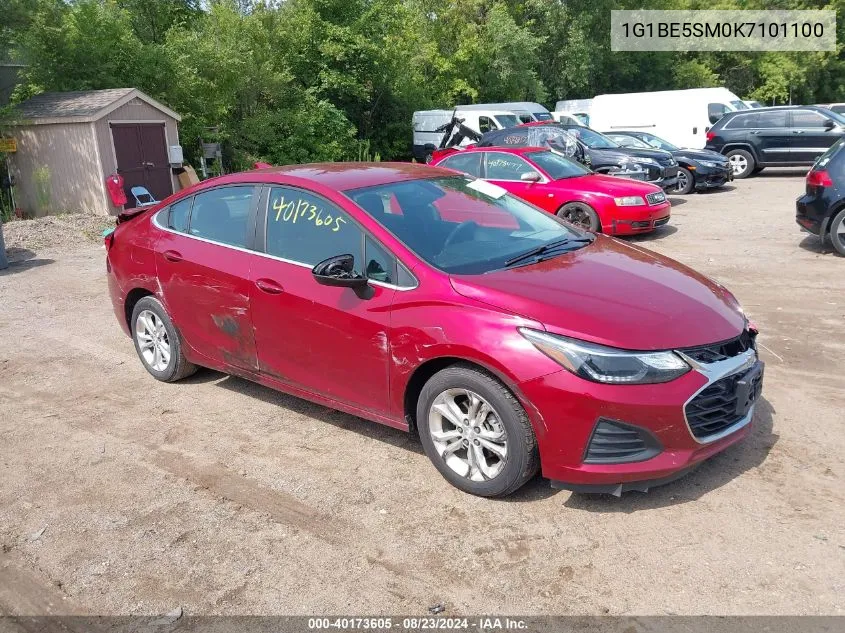 2019 Chevrolet Cruze Lt VIN: 1G1BE5SM0K7101100 Lot: 40173605